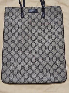 Gucci GG Plus Monogram Flat Vertical Pre-owned